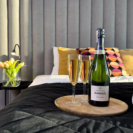 Urban Global Skyline 18th Floor No 02 Free Garage, Self Check-in, No Deposit * Katowice