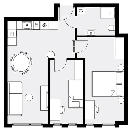 Urban Global Skyline 18th Floor No 02 Free Garage, Self Check-in, No Deposit * Katowice
