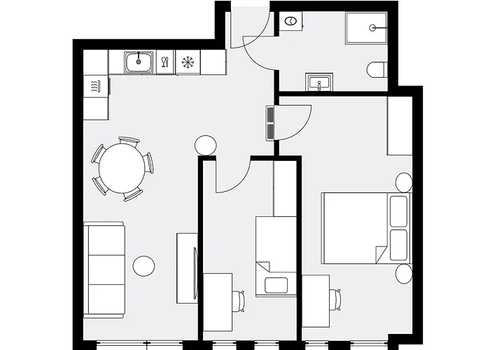 Urban Global Skyline 18th Floor No 02 Free Garage, Self Check-in, No Deposit * Katowice